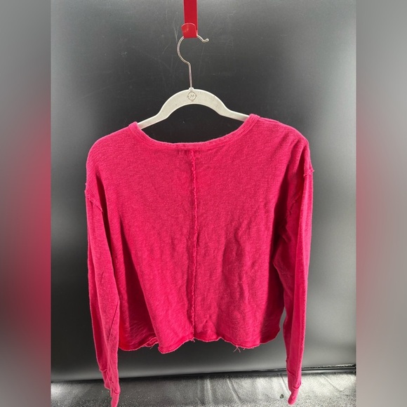Anthropologie TLA Long Sleeve Crop Shirt. Size Small Retail- $128 - Picture 6 of 6
